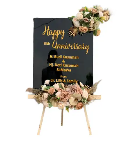 Papan Bunga Akrilik Batani