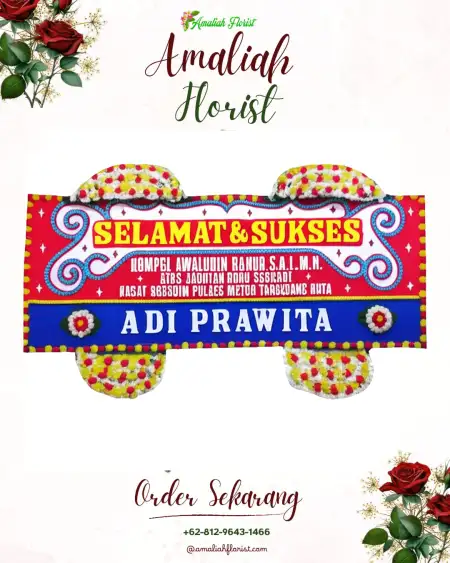 Papan Bunga Ucapan Selamat Batani